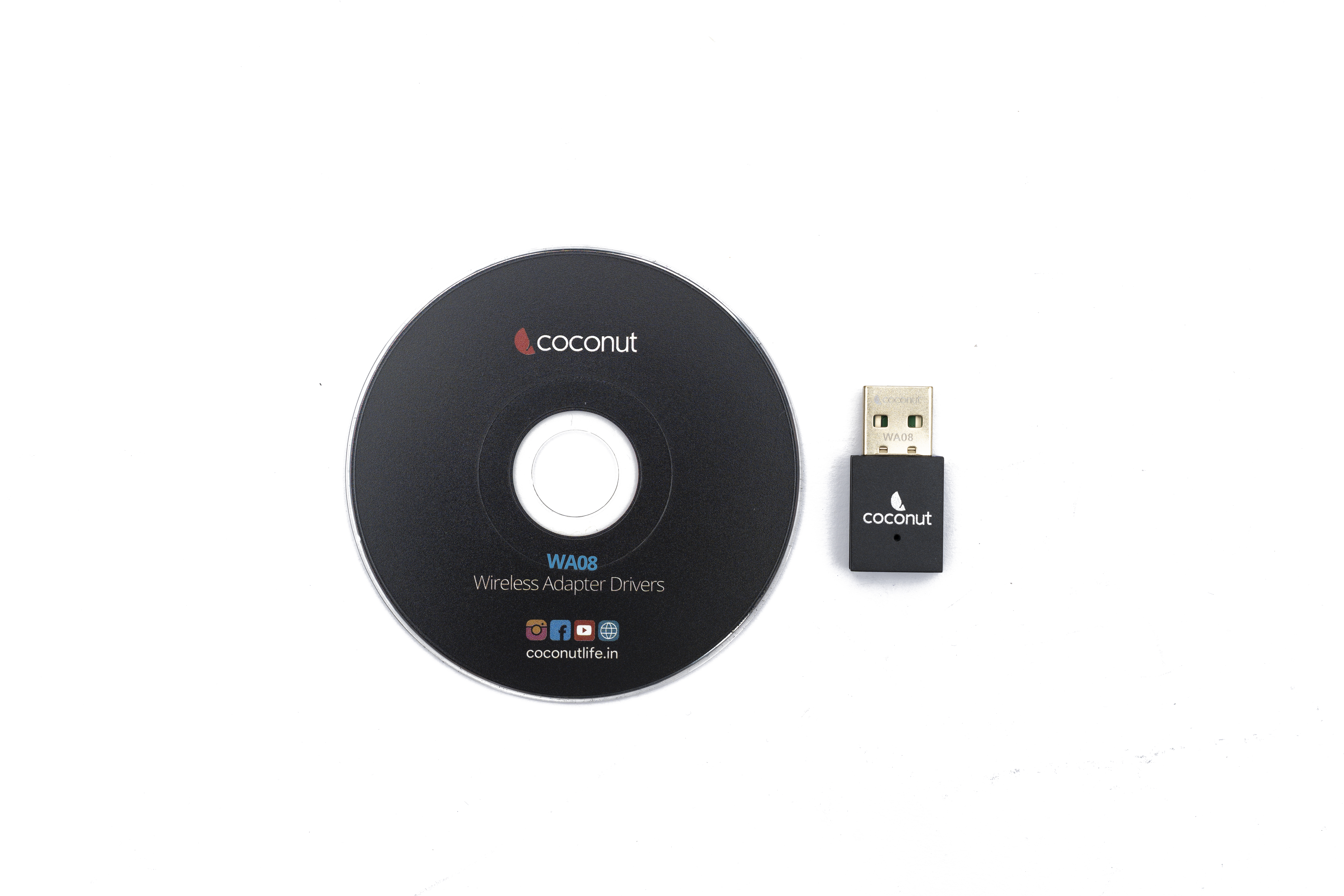 COCONUT DUAL BAND  WIFI + BT ADAPTER WA08