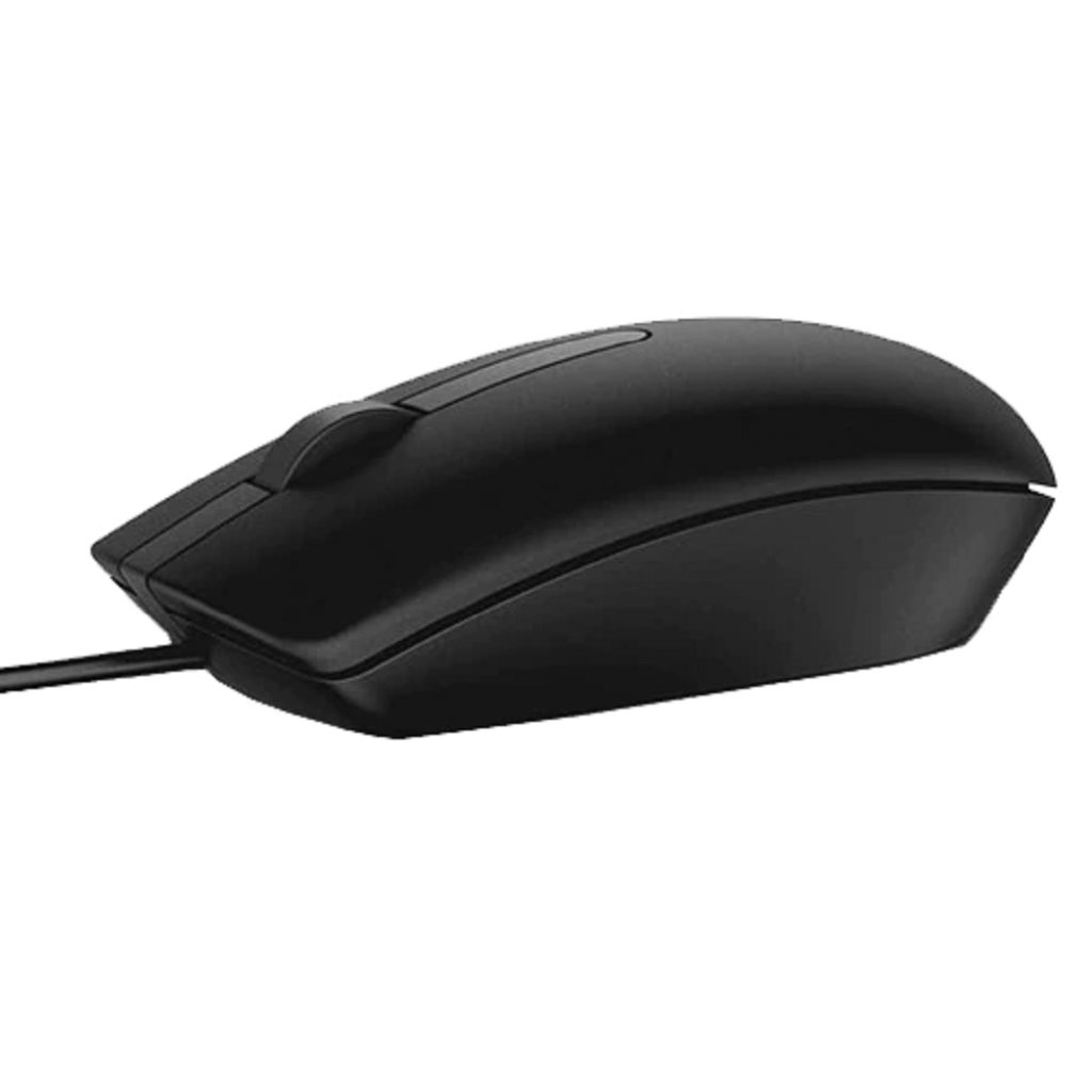 Dell MS116 Wired USB Optical Mouse – Black