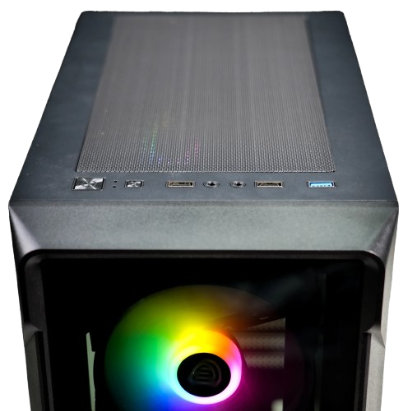 COCONUT GAMING CABINET RGB NOVA 220 BLACK