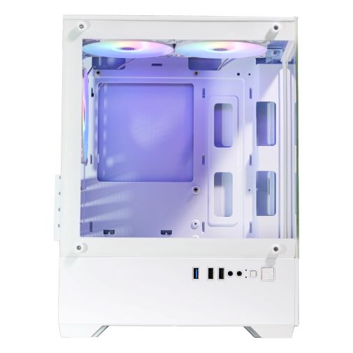 COCONUT ARGB GAMING CABINET STARK Z1 WHITE