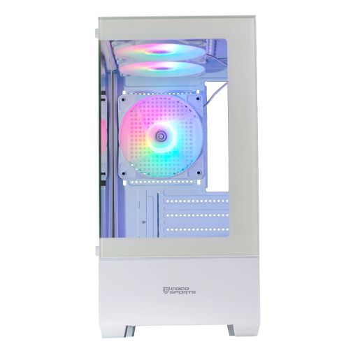 COCONUT ARGB GAMING CABINET STARK Z1 WHITE