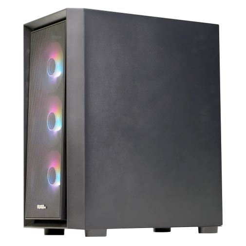 COCONUT RAMPAGE 3000D E ATX ARGB GAMING CABINET BLACK