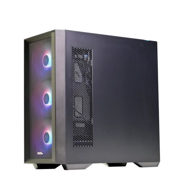 COCONUT RAMPAGE 4000D E ATX ARGB GAMING CABINET BLACK