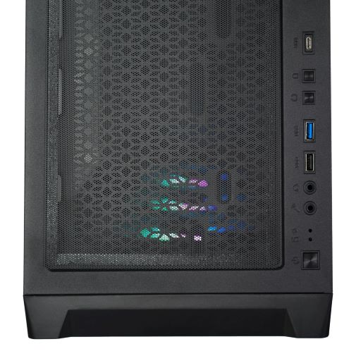 COCONUT RAMPAGE 5000D E ATX ARGB GAMING CABINET BLACK