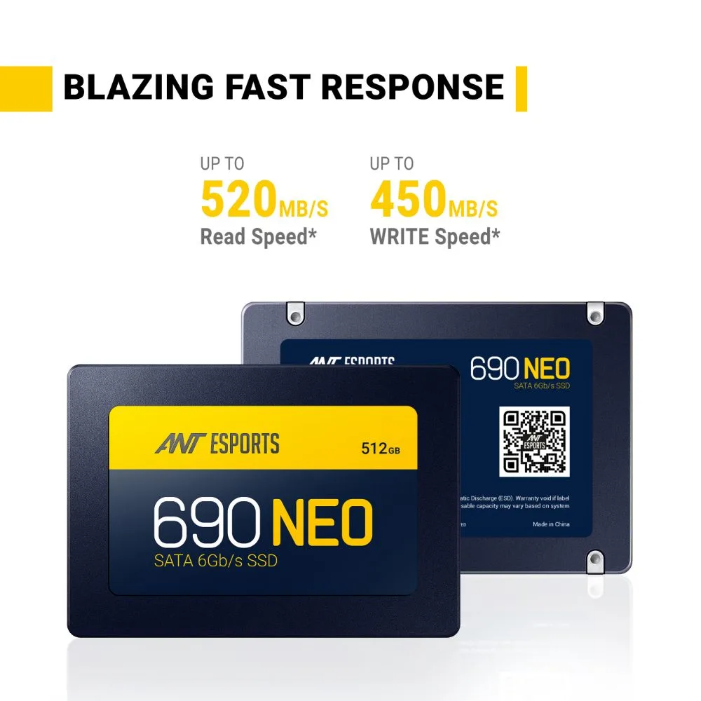 ANT ESPORTS INTERNAL SSD 512GB SATA (690 NEO)