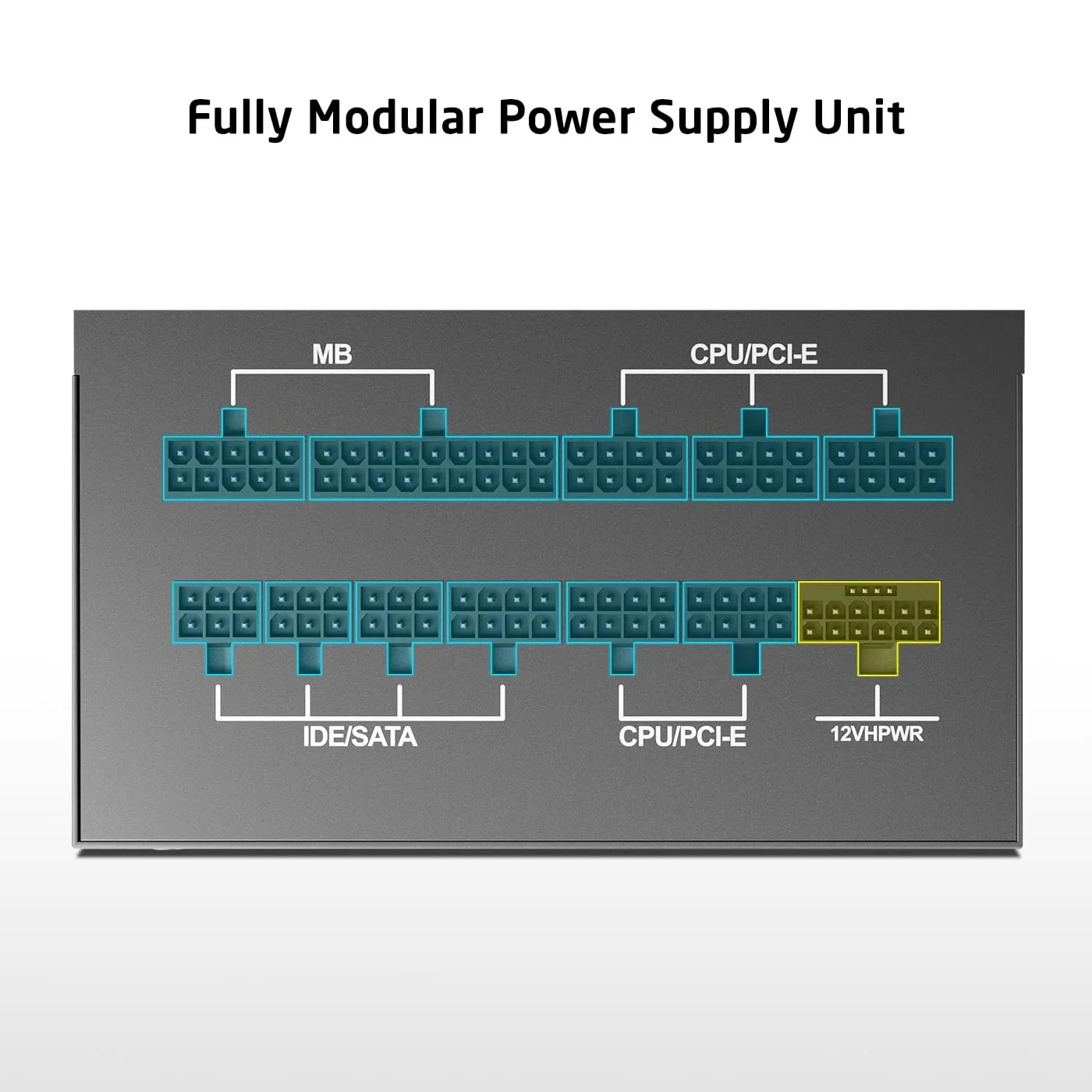 ProLab Design XPower XP-1250P Platinum Fully Modular SMPS