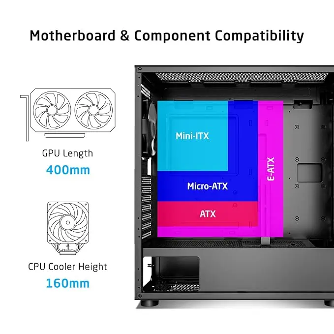 ProLab Design AI628 Workstation Server Cabinet (E-ATX/ATX/M-ATX)