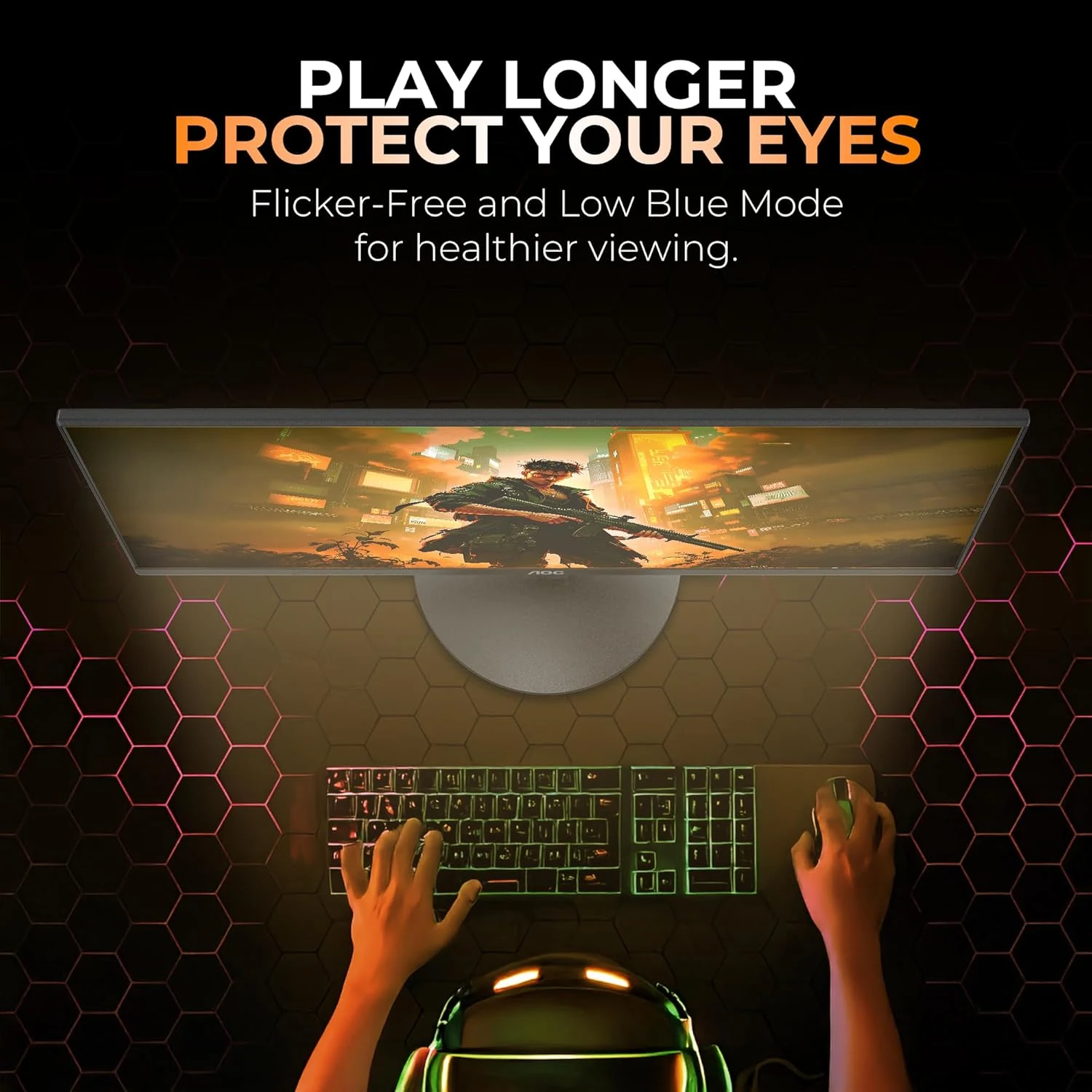 AOC 24B30HM 23.8 Inch LED Monitor – Black