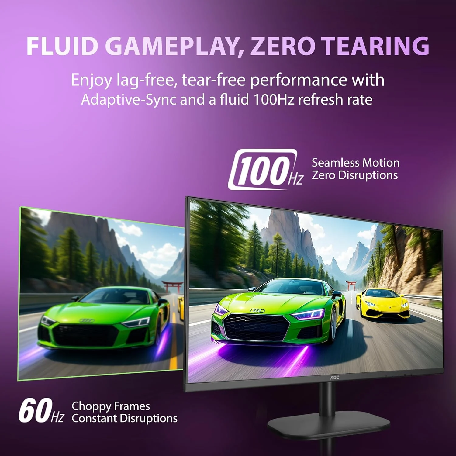 AOC 27B2H2 27 Inch LED Monitor – Black