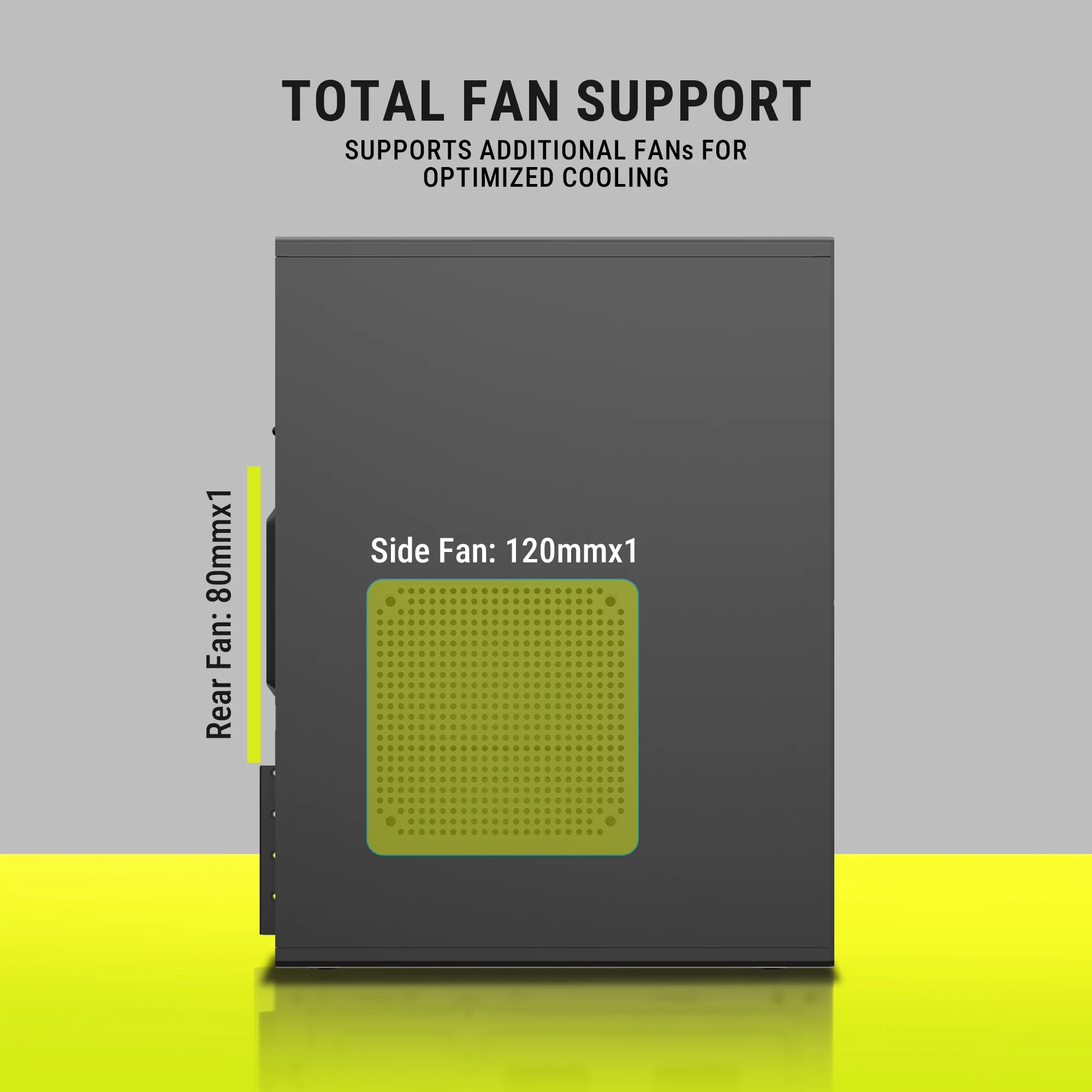 Ant Value VM4P Mini Tower Cabinet with Pre-Installed PSU