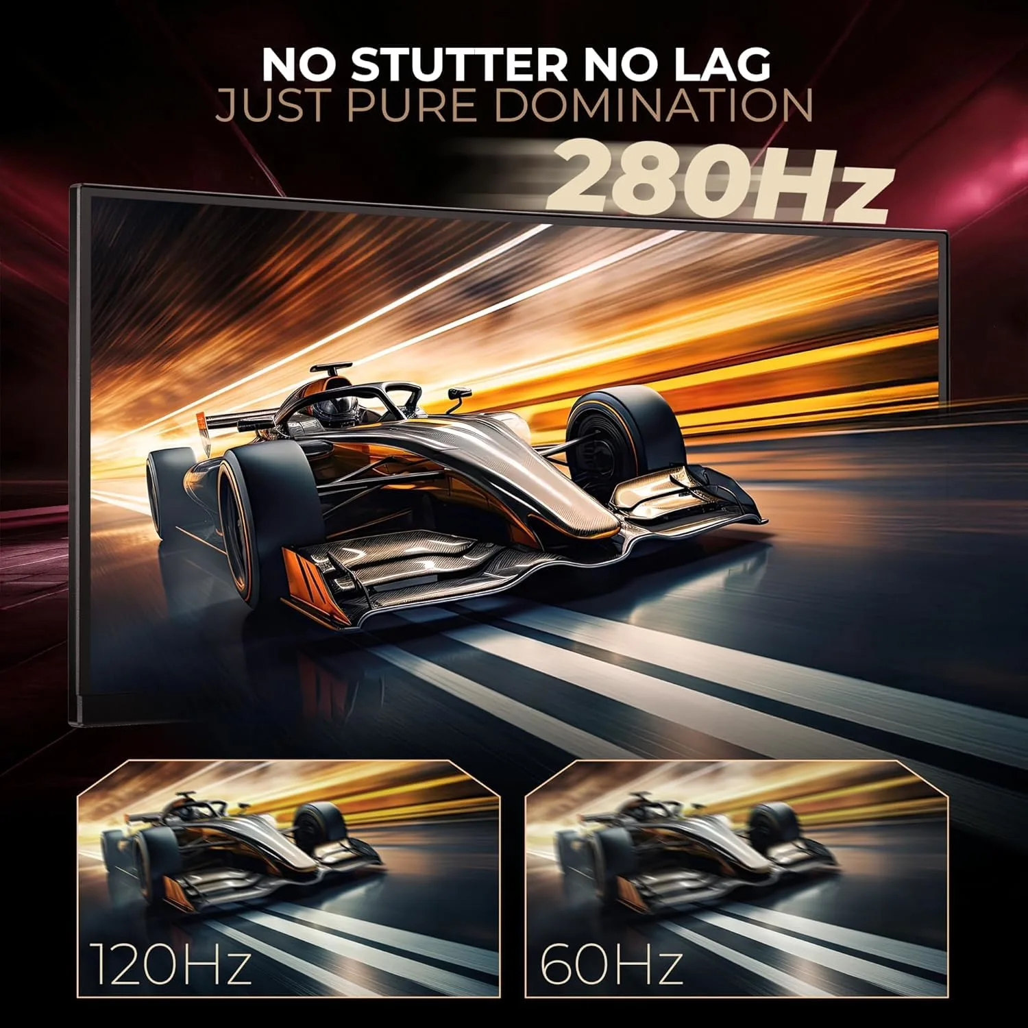 AOC C27G4Z 27 Inch 280Hz Curved Height Adjustable Monitor