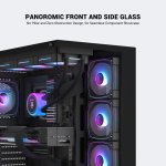 Ant Esports Crystal X7 Pro Max Mid Tower ARGB Gaming Cabinet