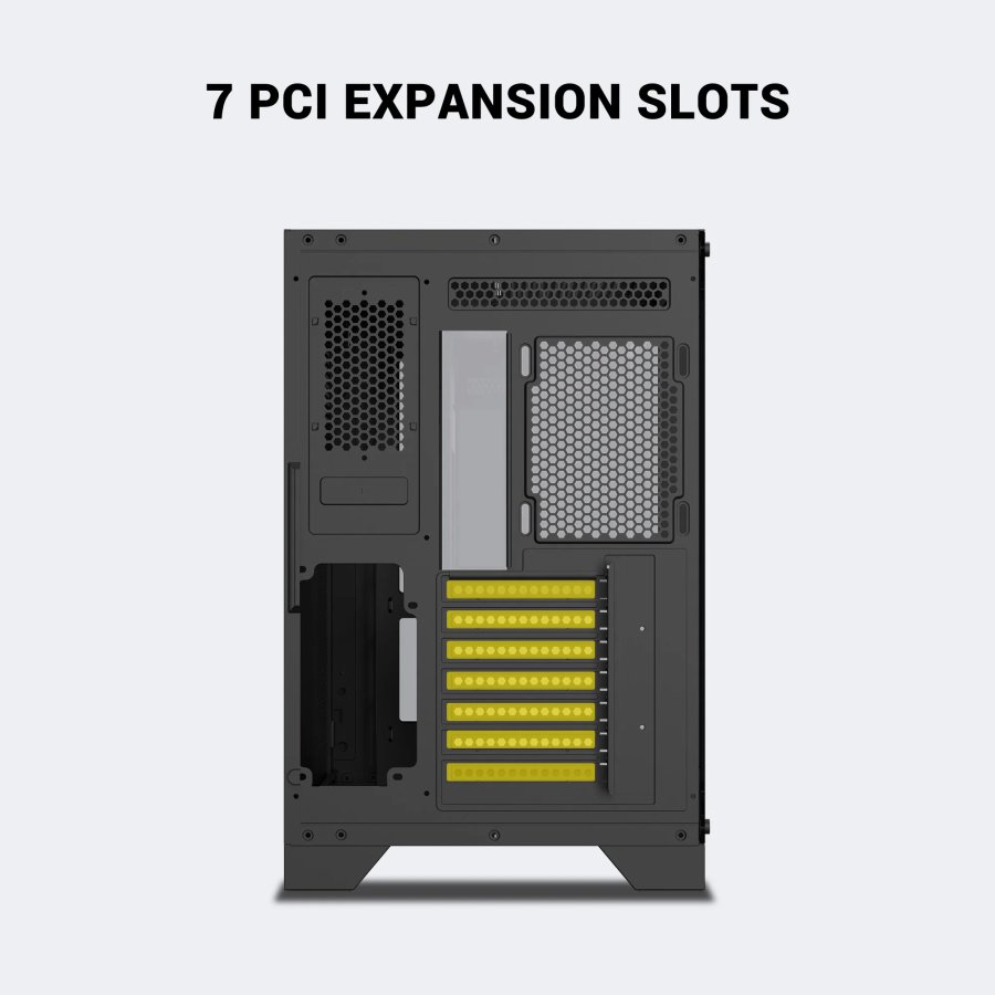 Ant Esports Crystal X7 Pro Max Mid Tower ARGB Gaming Cabinet