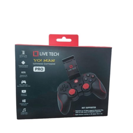 LIVE TECH WIRELESS GAMEPAD (YO MAN)
