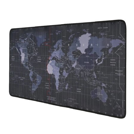 WORLD MAP PRINTED MOUSEPAD 300*800*2MM