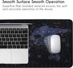 WORLD MAP PRINTED MOUSEPAD 300*800*2MM