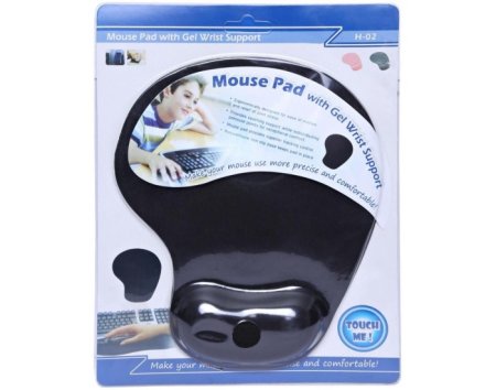 COMFORT MOUSEPAD H-02 WITH GEL WRIST SUPPORT