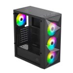 Ant Esports Gaming Cabinet Elite 1200 Black ARGB