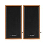Live Tech Speaker 2.0 USB Wooden SP08