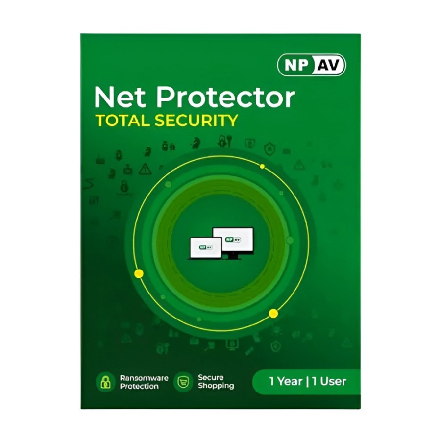 Net Protector Gold Total Security – 1 User | 1 Year Antivirus