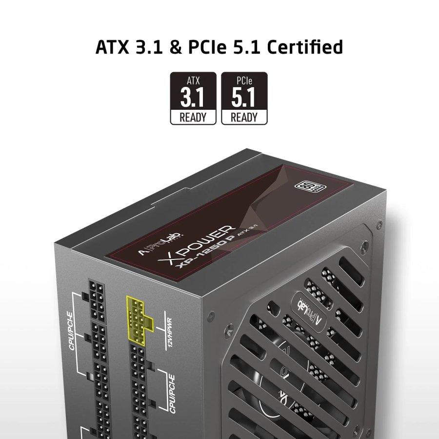 ProLab Design XPower XP-1250P Platinum Fully Modular SMPS