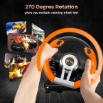 Ant Esports Fire Pro V3 Corsa Racing Wheel with Pedals – Black