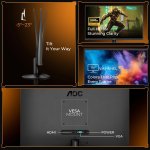 AOC 22B30MH2 21.5 Inch LED Monitor – Black
