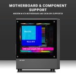 Ant Esports 400 Air Mini M-ATX Cabinet with 3×120mm Fans