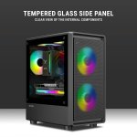 Ant Esports 400 Air Mini M-ATX Cabinet with 3×120mm Fans