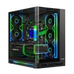 Ant Esports Crystal ARC Pro Black Gaming Cabinet ATX/M-ATX/ITX