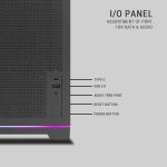 Ant Esports Box C Air V2 M-ATX Cabinet Black 120mm Fan