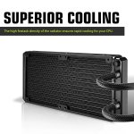 Ant Value AV240 ARGB Liquid CPU Cooler Black 240mm