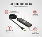Live Tech Niyani 4 Port USB Hub
