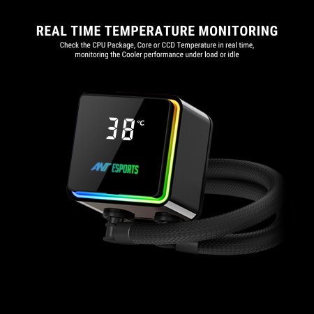 Ant Esports ICE Storm 360 ARGB Liquid CPU Cooler