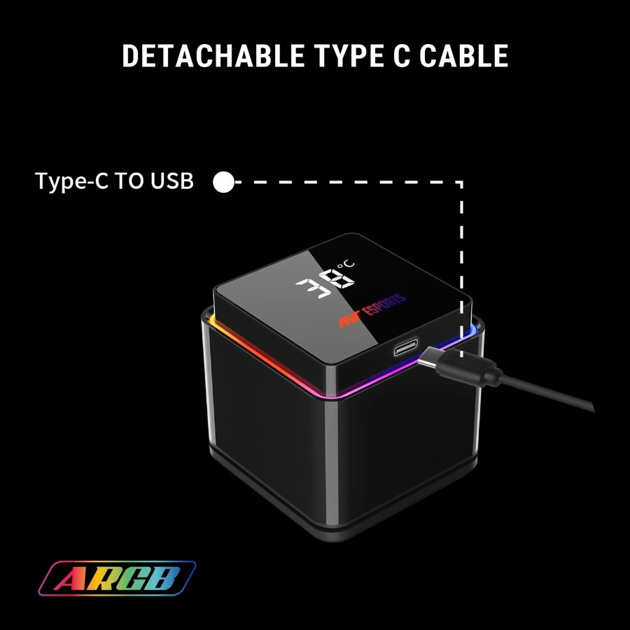 Ant Esports ICE Storm 360 ARGB Liquid CPU Cooler