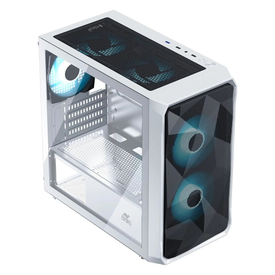 Ant Esports 100 Air Mini M-ATX Cabinet 2x120mm Fans