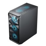 Ant Esports ICE-112 ARGB ATX Cabinet Black 4 Fans