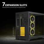 Ant Esports Crystal ARC Gaming Cabinet Black