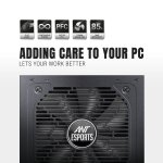 Ant Esports FG750 V2 750W 80+ Gold Fully Modular PSU