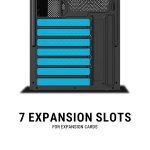 Ant Esports Si28 Cabinet ATX M-ATX M-ITX 120mm Fan