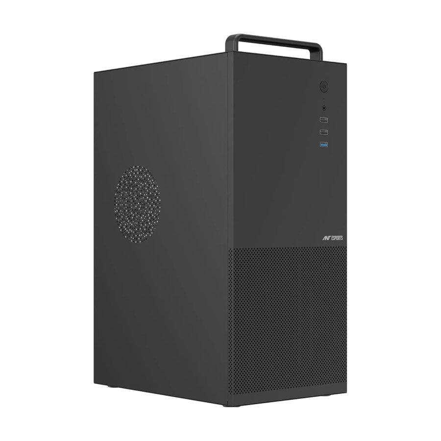 Ant Esports Si28 Cabinet ATX M-ATX M-ITX 120mm Fan