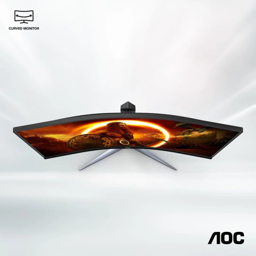 AOC CU34G2XP 34 Inch Curved 180Hz Height Adjustable