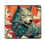 Ant Esports Wolf Mouse Pad 260X210X3mm Anti-Fray Stitching