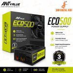 Ant Value ECO500 500W Desktop Power Supply