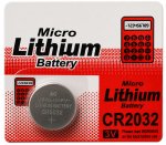 Lithium CMOS Battery 3V CR2032