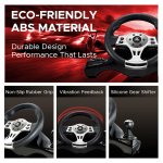 Ant Esports GW190 Corsa Racing Wheel with Pedals Black