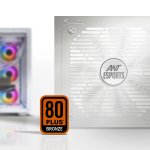 Ant Esports RX550 White 80 Plus Bronze Gaming Power Supply