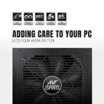 Ant Esports RX650 650W 80 Plus Bronze Power Supply