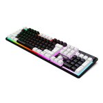 Ant Esports MK1450 Pro Wired Membrane Gaming Keyboard (Black & White)