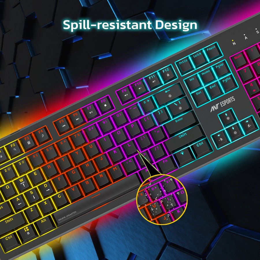Ant Esports MK1850 Red Switch Mechanical Gaming Keyboard